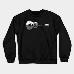 guitar tree nature Crewneck Sweatshirt